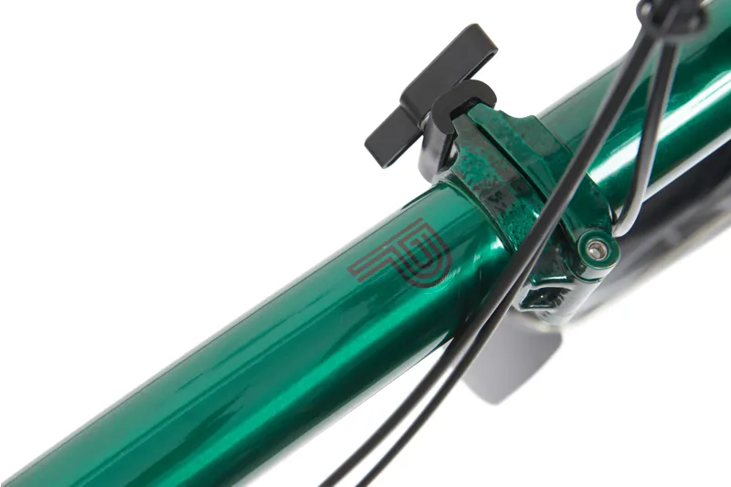 Brompton P Line Urban Folding Bike 2023 in Emerald Green-6